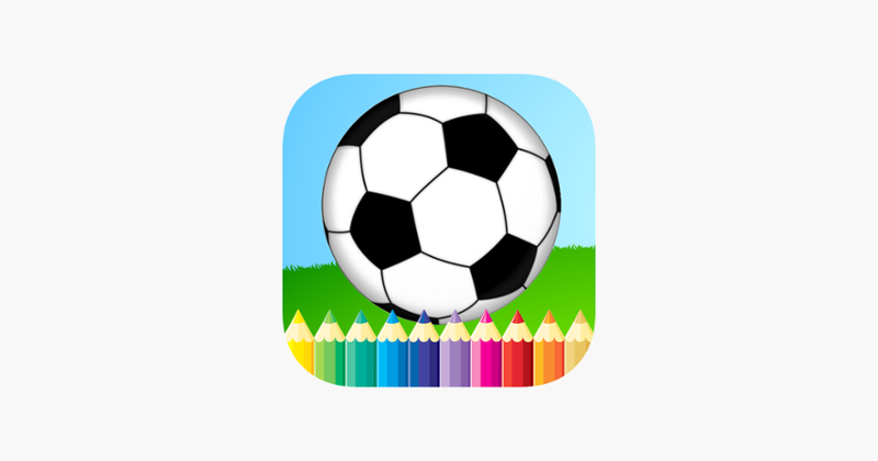 Soccer Football Coloring Book - Sport drawing and painting for kid free game good color HD Game Cover