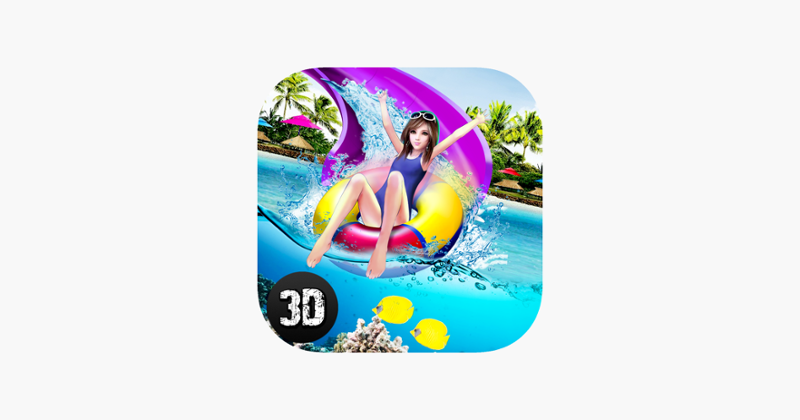 Uphill Water Park Racing Champion Game Cover