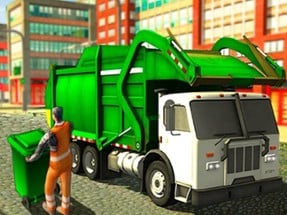 American Trash Truck Image