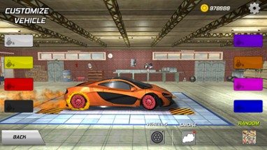 Drift racing car Image