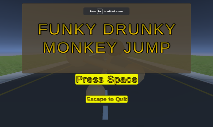 Funky Drunky Monkey Jump Game Cover