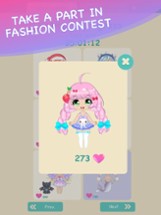 Chibi Doll Maker Dress Up Game Image