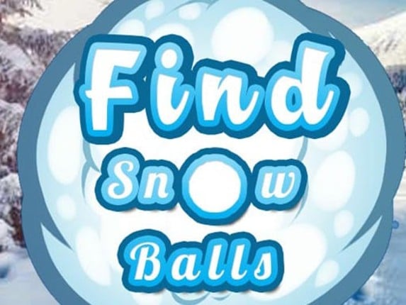 FIND SNOW BALLS Game Cover