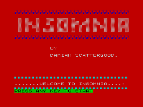 Insomnia - ZX Spectrum Image