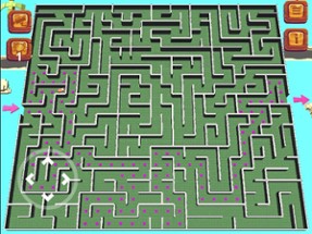 Maze Dog 3D Image
