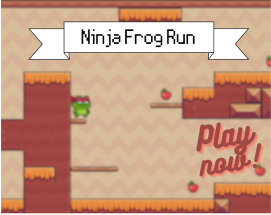 Ninja Frog Run Game Cover