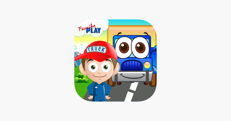 Trucks Diggers for Toddlers Game Cover