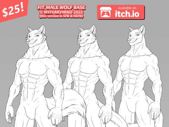 Base - Fit Male Wolf (SFW) Game Cover