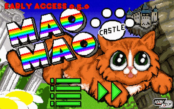 MaoMao Castle: A Magical Cat-Dragon Fantasy Adventure Game Cover