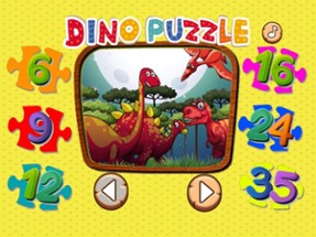 Dino Puzzle Game For Kid Free Jigsaw For Preschool Image