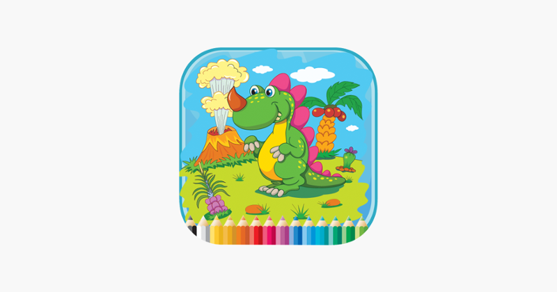 Dinosaur Coloring Book - For Kids Game Cover