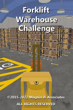 Forklift Warehouse Challenge Game Cover