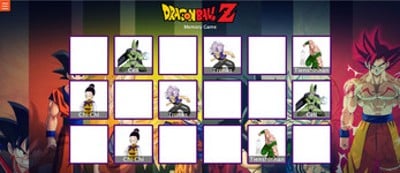 Dragon Ball Z - Memory Game Image