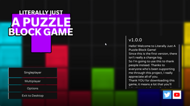 Literally Just A Puzzle Block Game Image