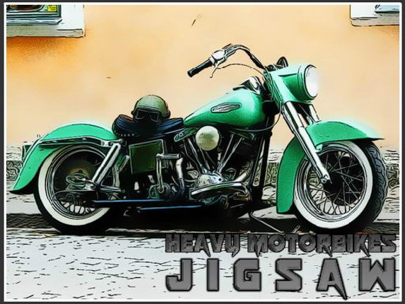 Heavy Motorbikes Jigsaw Game Cover