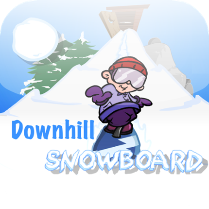 Downhill Snowboard Game Cover