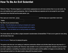 How to Be an Evil Scientist Image