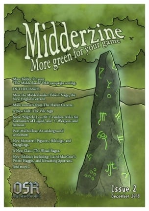 Midderzine Issue 2 Game Cover