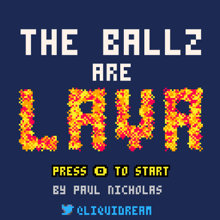 The Ballz are Lava! Game Cover