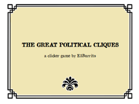 The Great Political Cliques (Jam edition) Image