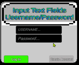 Username/Password Verification System in Unity Image