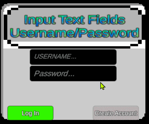 Username/Password Verification System in Unity Game Cover