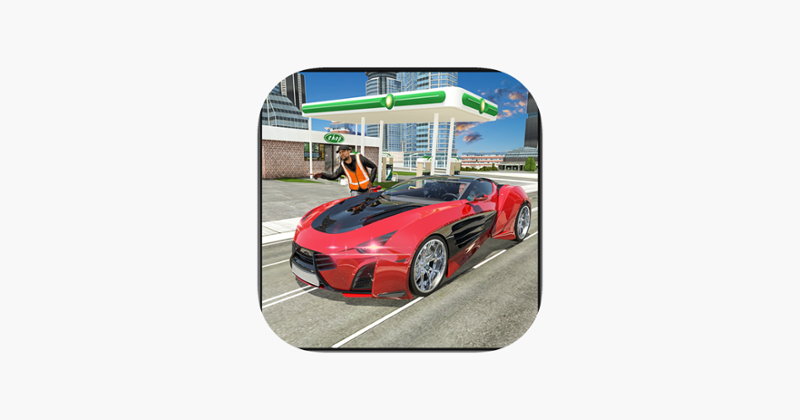 Gas Station Car Driving Game Cover
