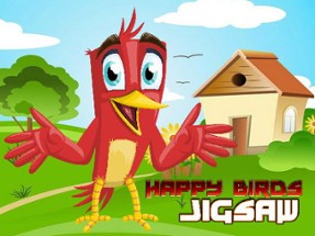 Happy Birds Jigsaw Image