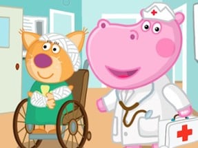 Emergency Hospital Hippo Doctor Image