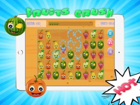 Fruit Crush Bump - puzzle match 3 fruit for kids Image