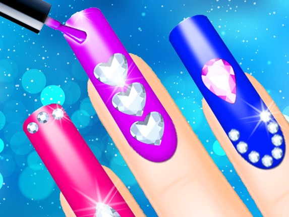 Glow Nails: Manicure Nail Salon Game for Girls Game Cover