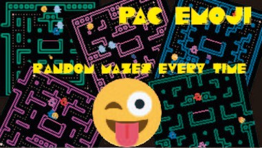 Pacman Emoji - Random Mazes Image