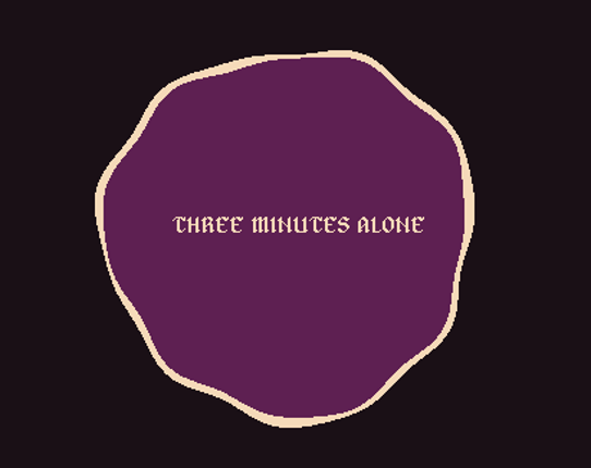 Three Minutes Alone Game Cover