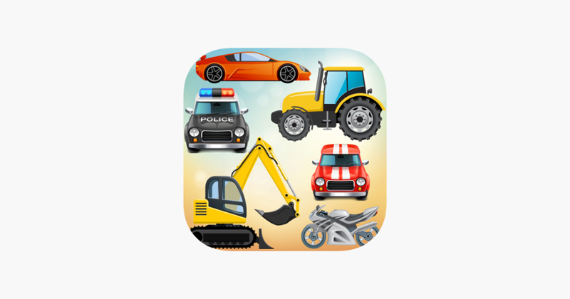 Vehicles and Cars for Toddlers and Kids : play with trucks, tractors and toy cars ! Game Cover
