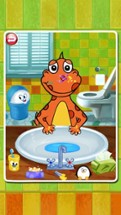 Dino Bath &amp; Dress Up- Potty training game for kids Image