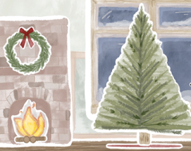 Cozy Christmas Tree Decorator Image