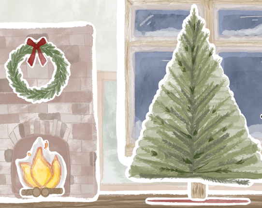 Cozy Christmas Tree Decorator Game Cover