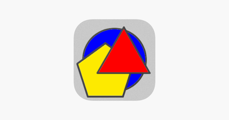 Geometric Shapes: Triangle &amp; Circle Geometry Quiz Game Cover