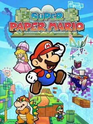 Super Paper Mario Game Cover