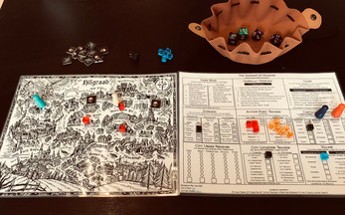 The Shadows of Hilgraab - A Board Game Variant of Fallen RPG Image