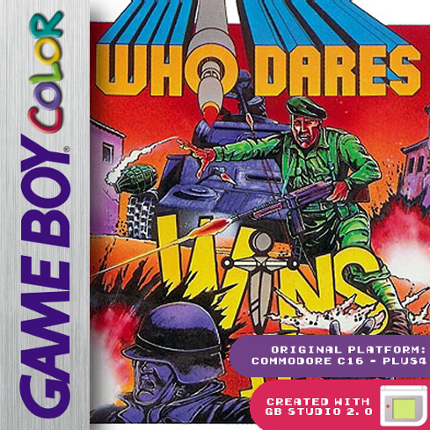 Who Dares Wins II Game Cover