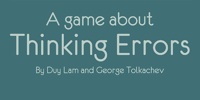 Thinking Errors Game Cover