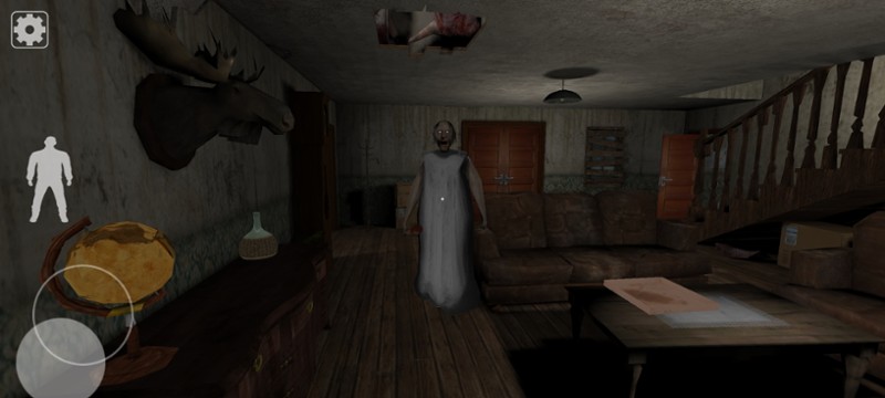 Granny visitor in Psychopath Hunt Game Cover
