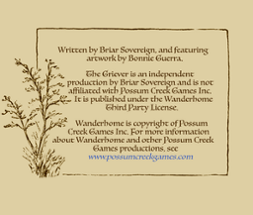 The Griever: A Wanderhome Playbook Image