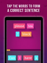 English Sentence Builder Game Image