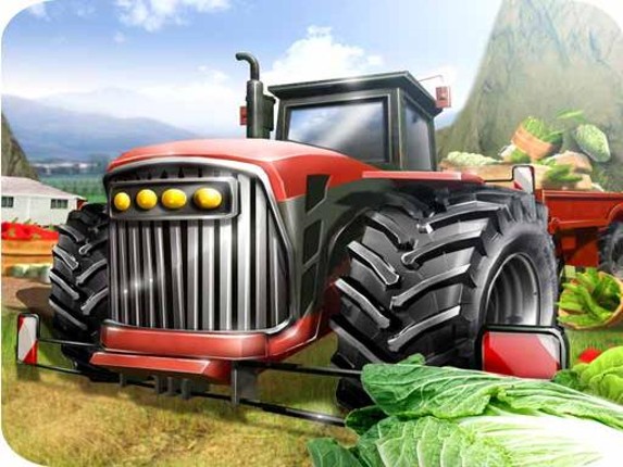 Tractor  Simulator Drive Game Cover
