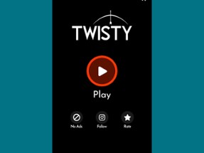Twisty Arrow 3D Image