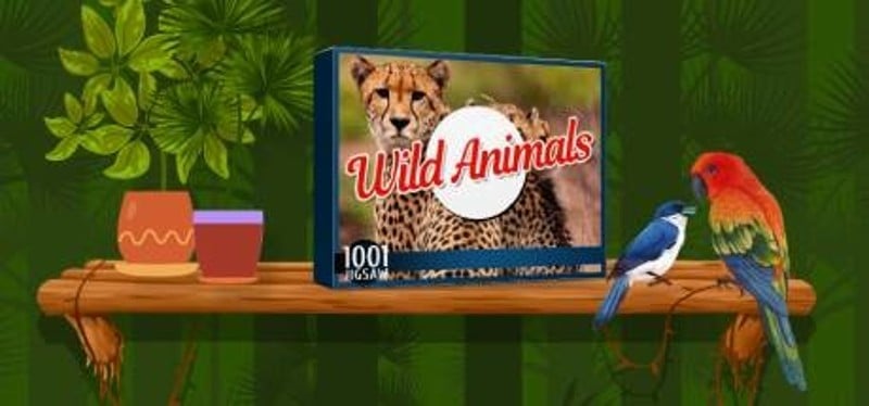 1001 Jigsaw. Wild Animals Game Cover