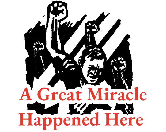 A Great Miracle Happened Here Game Cover