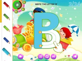 Alphabet Learning Letters Writing ABC Preschool Image